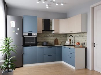 Угловой кухонный гарнитур Фьюжн 2400*1600 мм Sanvut в Арамиле - aramil.mebel-e96.ru