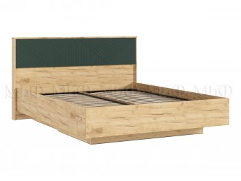Кровать парящая с ПМ Флэш грин/дуб крафт (Миф) в Арамиле - aramil.mebel-e96.ru