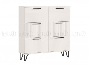 Обувница Флэш кашемир (Миф) в Арамиле - aramil.mebel-e96.ru