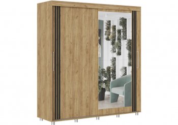 Шкаф-купе 2000 мм Форест крафт золотой(Стиль) в Арамиле - aramil.mebel-e96.ru