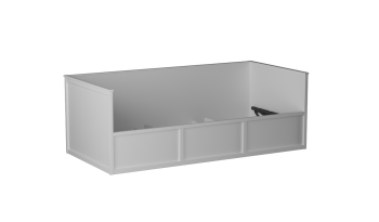 Кровать 900 с подъемным механизмом Фрея (СБК) в Арамиле - aramil.mebel-e96.ru