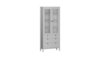 Пенал со стеклом Фрея (СБК) в Арамиле - aramil.mebel-e96.ru