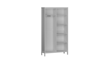 Шкаф для одежды 2-х дв. с комб. дверями Фрея (СБК) в Арамиле - aramil.mebel-e96.ru