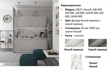 Кухонный гарнитур 2000 мм Галатея (Игни) в Арамиле - aramil.mebel-e96.ru