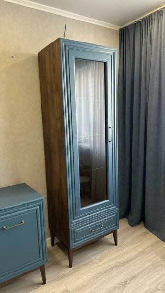 Стенка Гориция Зеленый сапфировый (БМ) в Арамиле - aramil.mebel-e96.ru