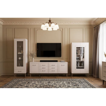 Стенка Гориция Лен (БМ) в Арамиле - aramil.mebel-e96.ru