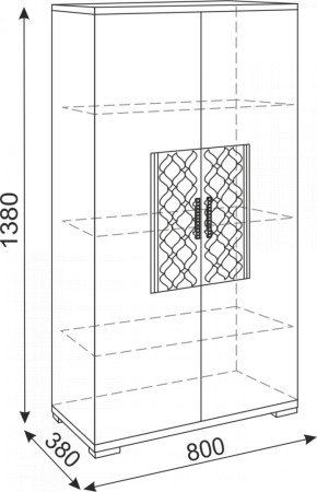 Стенка Тиффани модульная (Риннер) в Арамиле - aramil.mebel-e96.ru