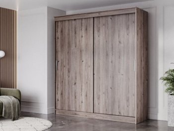 Шкаф-купе 2000 мм Гранд-1 ЛДСП, дуб горный (Эра) в Арамиле - aramil.mebel-e96.ru