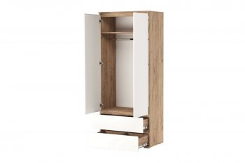 Шкаф 900 мм Гретта 2С2Я 2дв, 2ящ крафт (Памир) в Арамиле - aramil.mebel-e96.ru