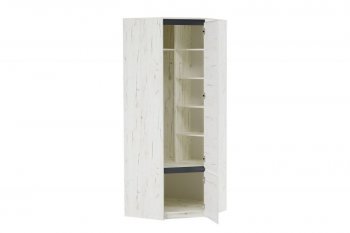 Шкаф 2С угловой Гретта крафт белый (Памир) в Арамиле - aramil.mebel-e96.ru