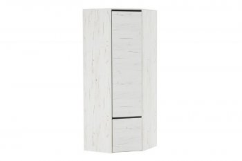 Шкаф 2С угловой Гретта крафт белый (Памир) в Арамиле - aramil.mebel-e96.ru