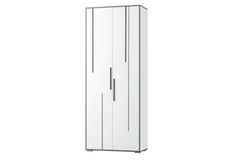 Шкаф 2 дв. Грей (УНИ) (МЛК) в Арамиле - aramil.mebel-e96.ru