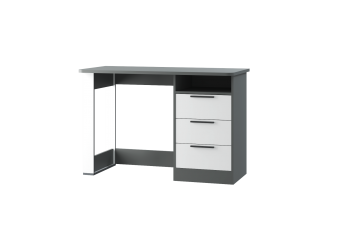 Стол письменный с ящиками Грей (МЛК) в Арамиле - aramil.mebel-e96.ru
