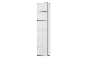 Шкаф 1 дв. Грей (УНИ) (МЛК) в Арамиле - aramil.mebel-e96.ru