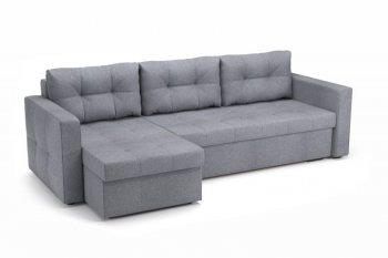 Диван угловой Грейс (рогожка SHE980 (серый)) (Софт) в Арамиле - aramil.mebel-e96.ru