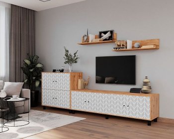 Стенка HYGGE комп.3 зигзаги (Мама) в Арамиле - aramil.mebel-e96.ru