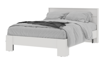 Кровать двуспальная Хелен белый (СтендМ) в Арамиле - aramil.mebel-e96.ru | фото