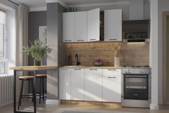 КУхонный гарнитур Хелмер 1400 мм (Сурская) в Арамиле - aramil.mebel-e96.ru