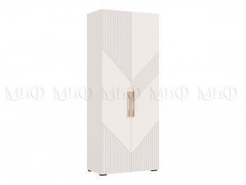 Шкаф распашной 900 мм Ирис с антресолью, кашемир (Миф) в Арамиле - aramil.mebel-e96.ru
