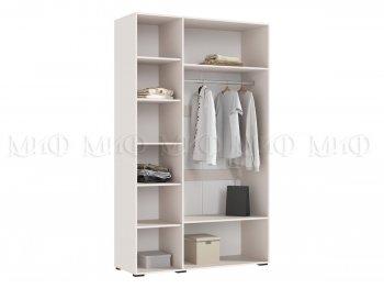 Шкаф 1350 мм Ирис с антресолью, кашемир (Миф) в Арамиле - aramil.mebel-e96.ru