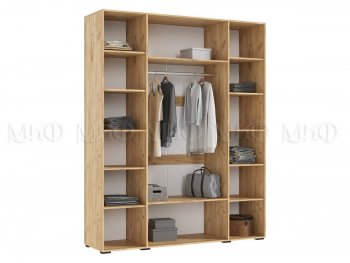 Шкаф 1800 мм Ирис с антресолью крафт/графит (Миф) в Арамиле - aramil.mebel-e96.ru