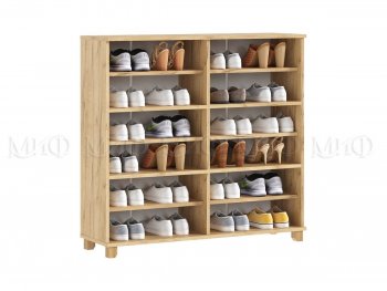 Обувница Ирис крафт/графит (Миф) в Арамиле - aramil.mebel-e96.ru