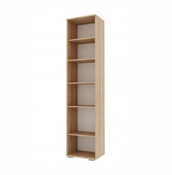 Пенал 1дв. Италия П-500 сонома/белый (Памир) в Арамиле - aramil.mebel-e96.ru