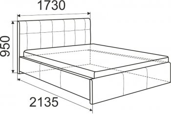 Кровать Изабелла с латами Newtone light beige (ИжМ) в Арамиле - aramil.mebel-e96.ru