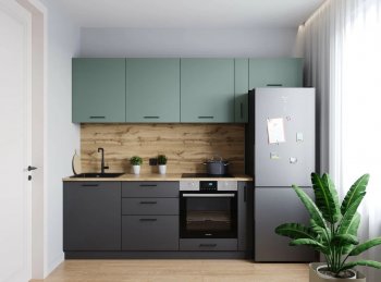 Кухонный гарнитур Изумруд 2550 мм (Санвут) в Арамиле - aramil.mebel-e96.ru