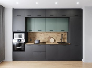 Кухонный гарнитур Изумруд 3400 мм (Санвут) в Арамиле - aramil.mebel-e96.ru