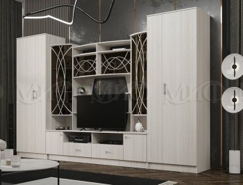 Стенка Женева сандал (3500) Миф в Арамиле - aramil.mebel-e96.ru