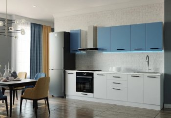 Кухонный гарнитур Капри ЛДСП/МДФ 2800 мм Sanvut в Арамиле - aramil.mebel-e96.ru