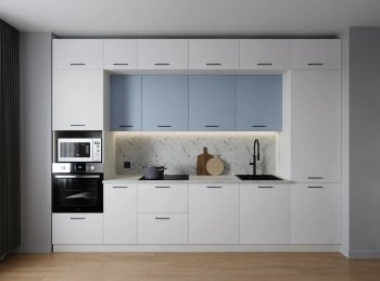 Кухонный гарнитур Капри 3400 мм ЛДСП/МДФ (Санвут) в Арамиле - aramil.mebel-e96.ru