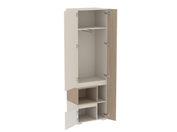 Шкаф для одежды узкий Каспер  (СБК) в Арамиле - aramil.mebel-e96.ru