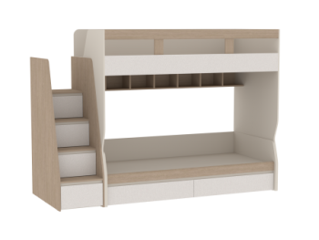 Набор детской мебели Каспер, модульный (СБК) в Арамиле - aramil.mebel-e96.ru