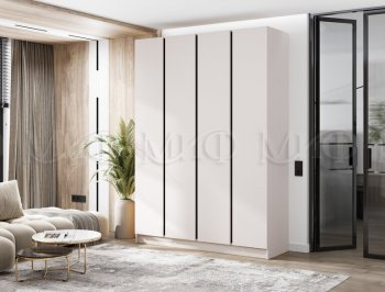 Шкаф 1600 мм 4-х створчатый Келвин кашемир (Миф) в Арамиле - aramil.mebel-e96.ru