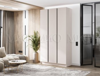 Шкаф 1200 мм 3-х ств. Келвин кашемир (Миф) в Арамиле - aramil.mebel-e96.ru