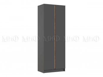 Шкаф 800 мм 2-х ств. Келвин графит  (Миф) в Арамиле - aramil.mebel-e96.ru