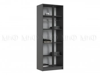 Шкаф 800 мм 2-х ств. Келвин графит  (Миф) в Арамиле - aramil.mebel-e96.ru