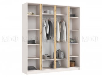 Шкаф 2000 мм 4-х ств. Келвин кашемир (Миф) в Арамиле - aramil.mebel-e96.ru