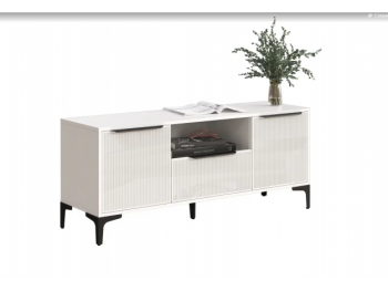 Тумба ТВ на 1350 Кимберли белый (Handis) в Арамиле - aramil.mebel-e96.ru