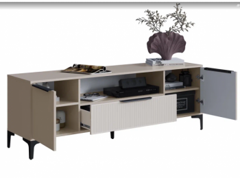 Тумба ТВ на 1650 Кимберли кашемир (Handis) в Арамиле - aramil.mebel-e96.ru