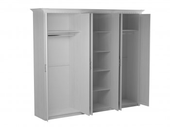 Шкаф 2700 мм 6-дверный Клер (СБК) в Арамиле - aramil.mebel-e96.ru