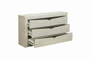 Комод 33.11 Лючия бетон пайн белый / венге (Олмеко) в Арамиле - aramil.mebel-e96.ru