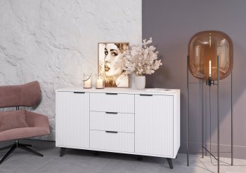 Комод 3.6 Белый (Росток) в Арамиле - aramil.mebel-e96.ru