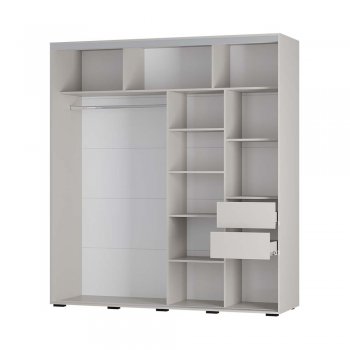Шкаф-купе Крафт-6 кашемир 2000 мм (БТС) в Арамиле - aramil.mebel-e96.ru