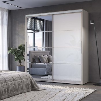 Шкаф-купе Крафт-6 кашемир 2000 мм (БТС) в Арамиле - aramil.mebel-e96.ru