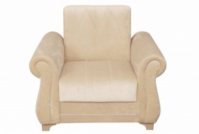 Кресло для отдыха Порто (микровельвет какао / микровельвет крем) в Арамиле - aramil.mebel-e96.ru