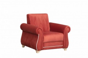 Кресло для отдыха Порто (микровелюр Гавайи бордо / микровельвет крем) в Арамиле - aramil.mebel-e96.ru