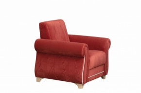 Кресло для отдыха Порто (микровелюр Гавайи бордо / микровельвет крем) в Арамиле - aramil.mebel-e96.ru